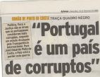 PORTUGAL - CORRUPTO E PODRE (P)